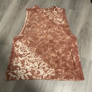 Lululemon Sleeveless Tie-Dye Tank Top